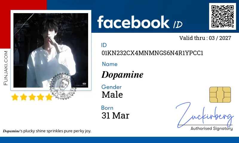 Facebook ID Card
