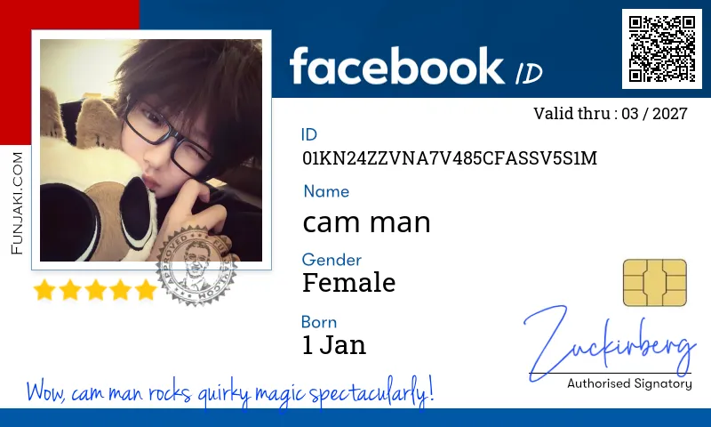 Facebook ID Card