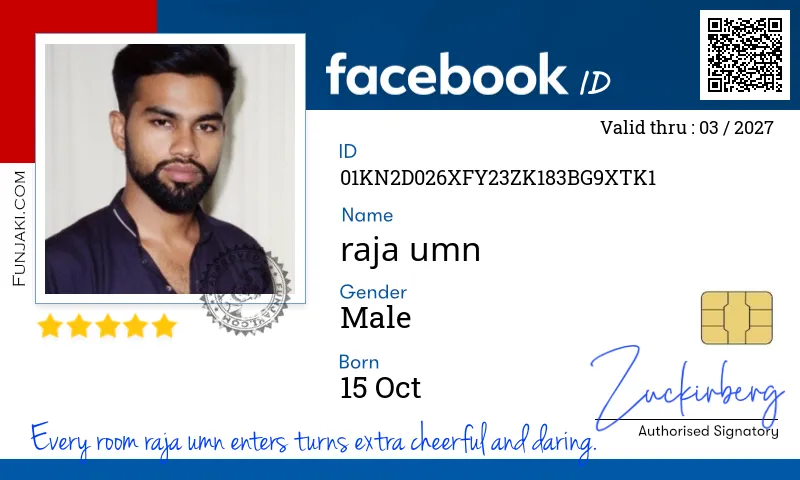 Facebook ID Card