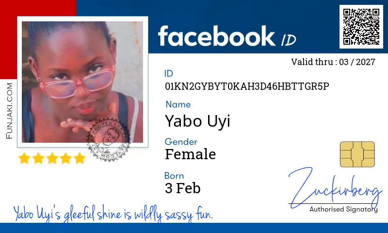 Facebook ID Card