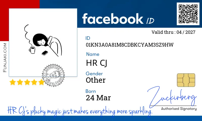 Facebook ID Card