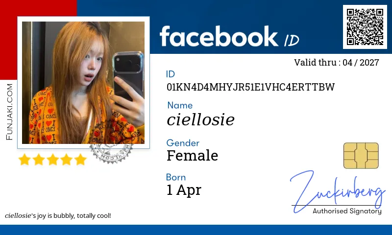 Facebook ID Card