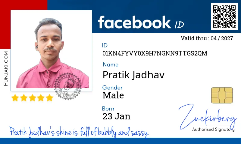 Facebook ID Card