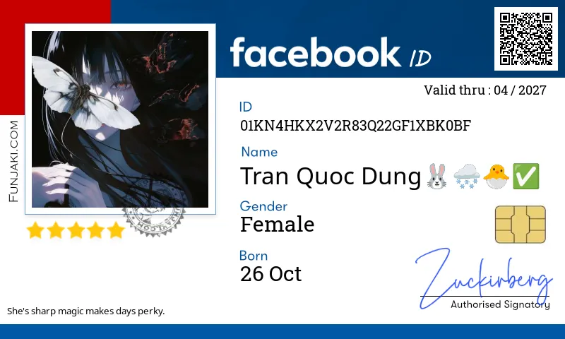Facebook ID Card
