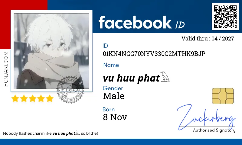 Facebook ID Card