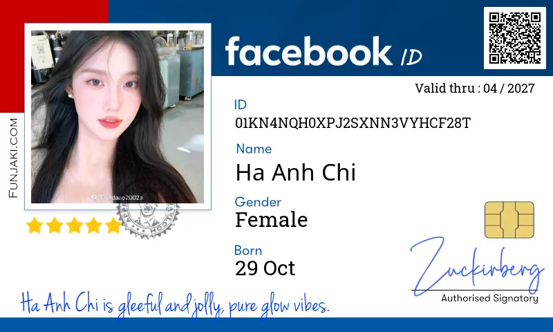 Facebook ID Card