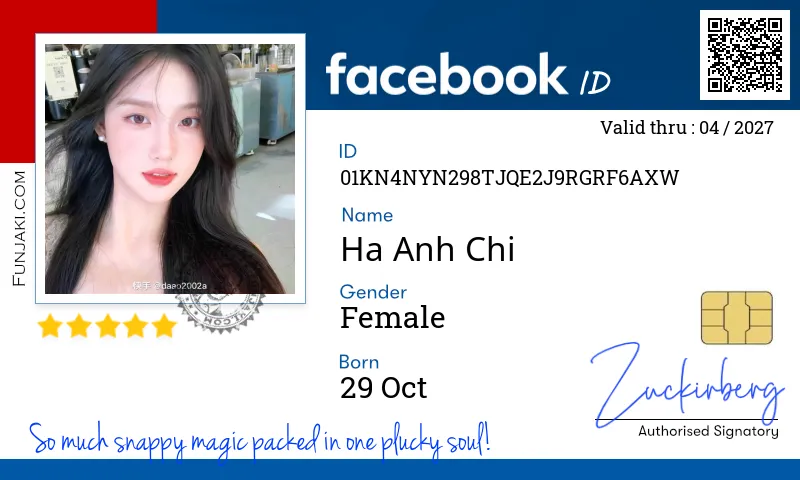 Facebook ID Card