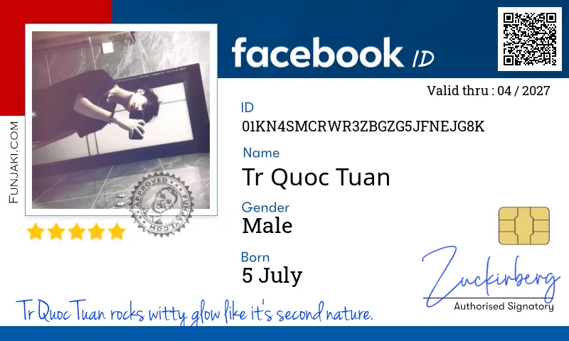 Facebook ID Card