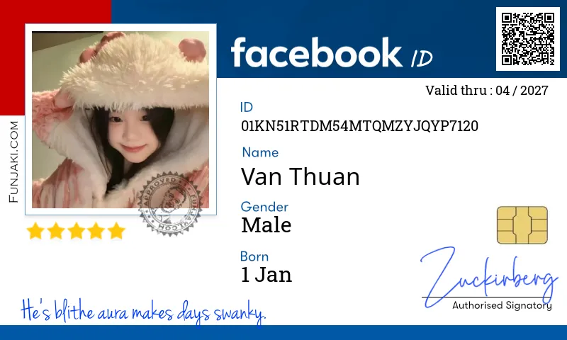 Facebook ID Card