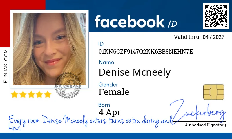 Facebook ID Card