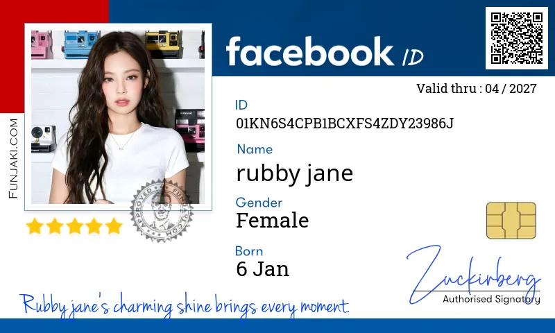 Facebook ID Card
