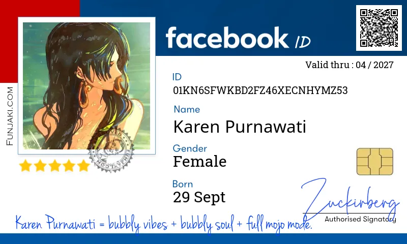 Facebook ID Card