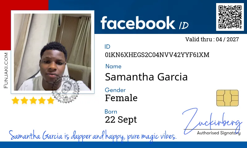 Facebook ID Card