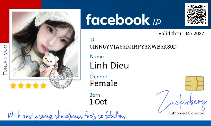 Facebook ID Card