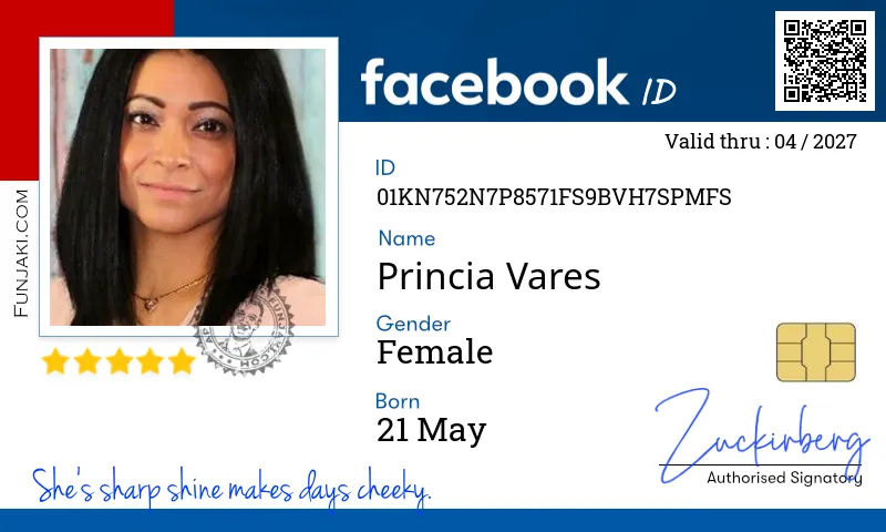 Facebook ID Card