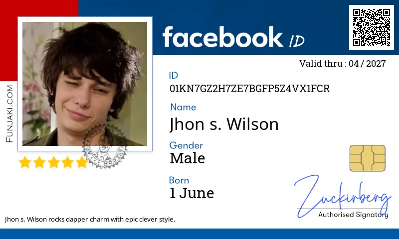 Facebook ID Card