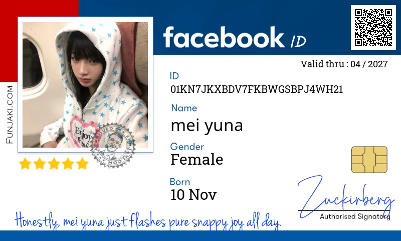 Facebook ID Card