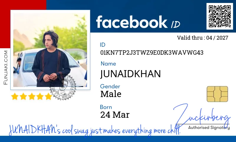 Facebook ID Card