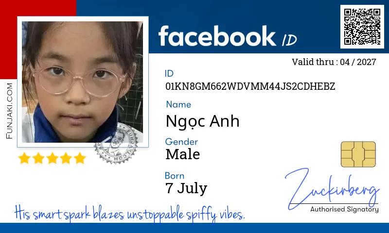 Facebook ID Card