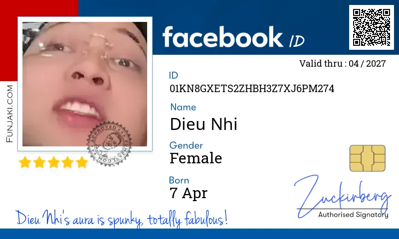 Facebook ID Card