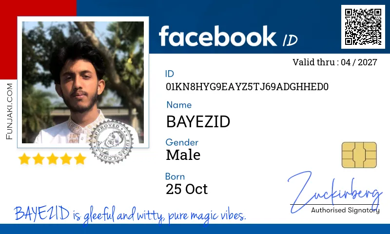 Facebook ID Card
