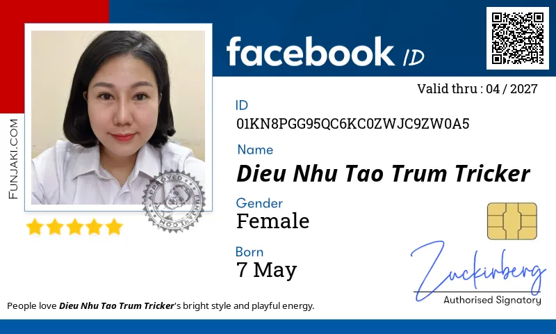 Facebook ID Card