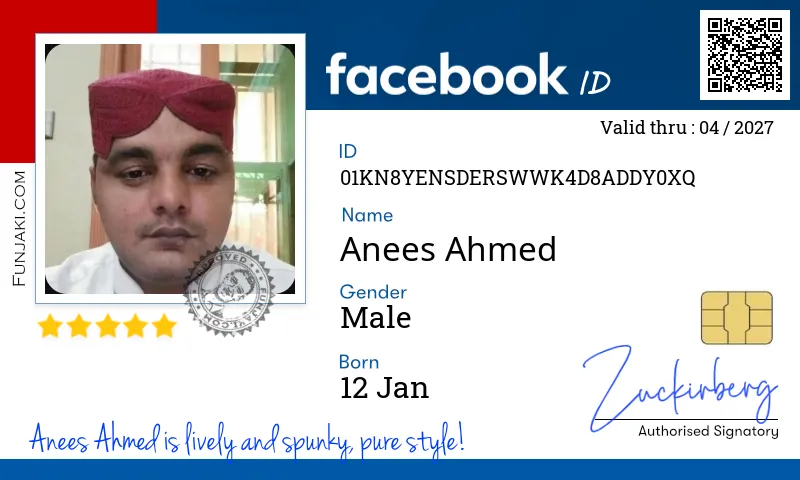 Facebook ID Card