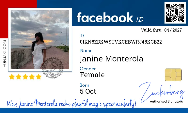Facebook ID Card