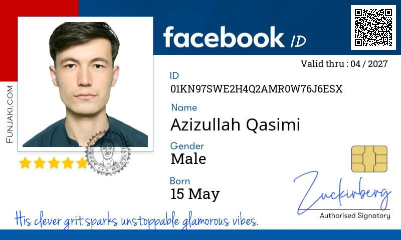 Facebook ID Card