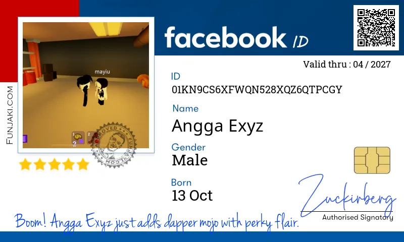 Facebook ID Card