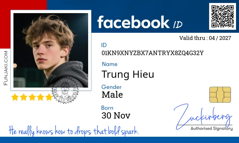 Facebook ID Card