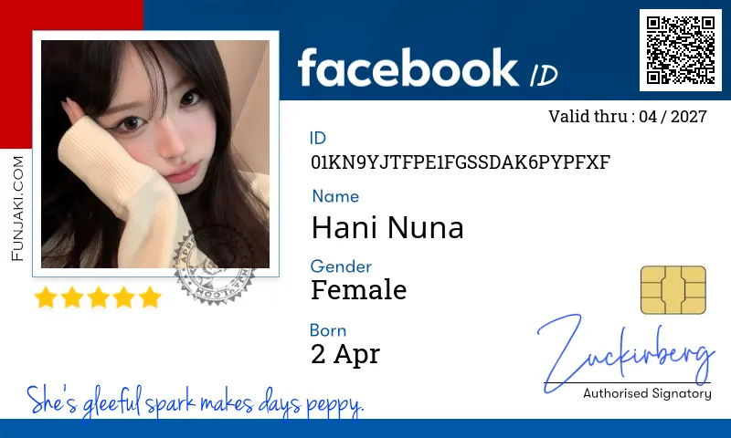 Facebook ID Card