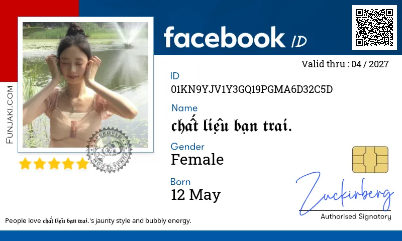Facebook ID Card