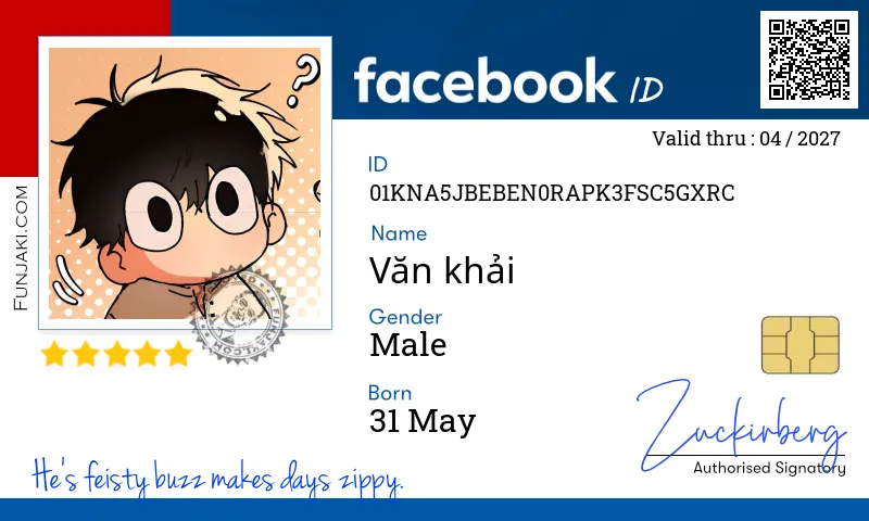 Facebook ID Card