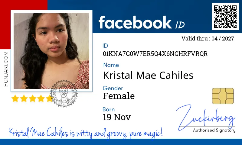 Facebook ID Card