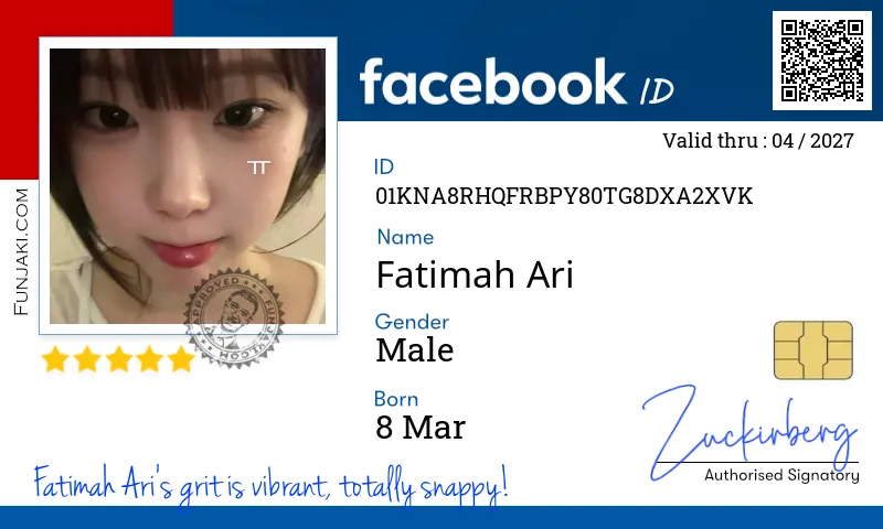 Facebook ID Card