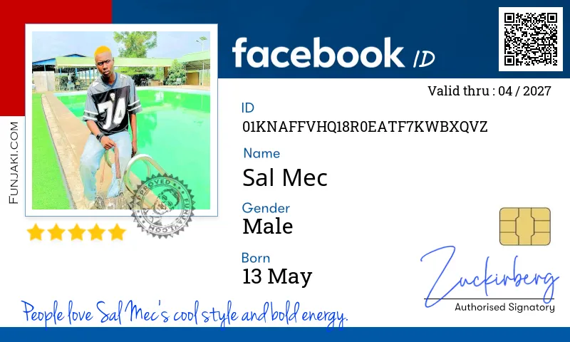 Facebook ID Card