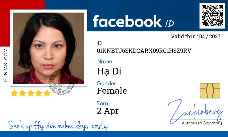 Facebook ID Card