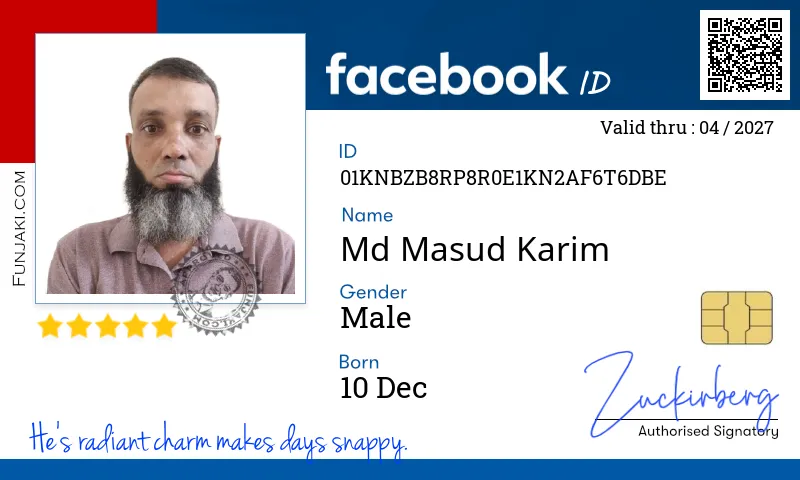 Facebook ID Card