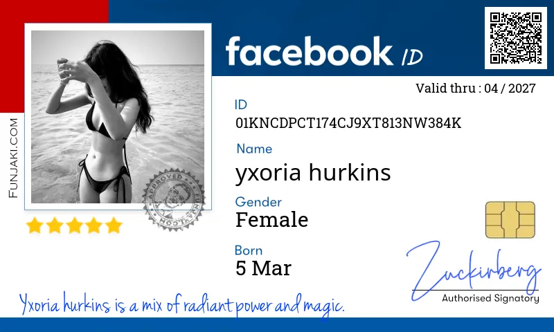 Facebook ID Card