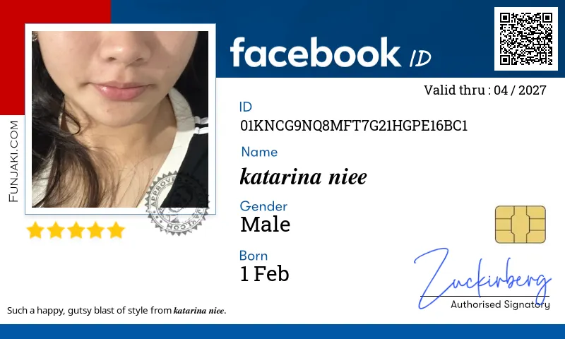 Facebook ID Card