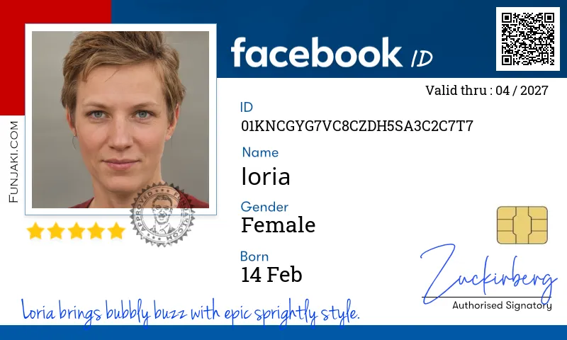 Facebook ID Card