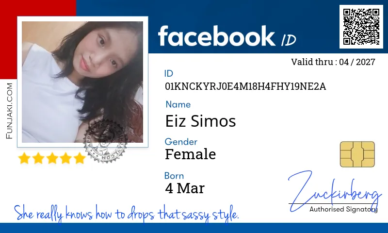 Facebook ID Card