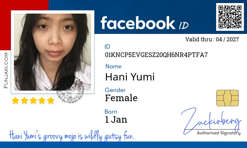 Facebook ID Card