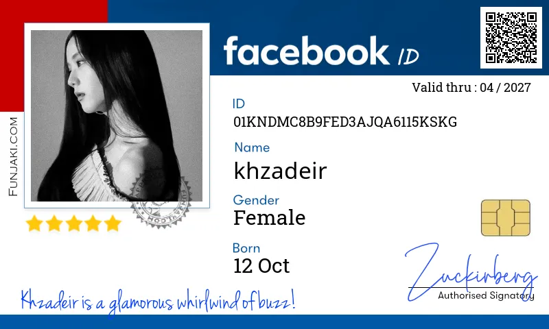 Facebook ID Card