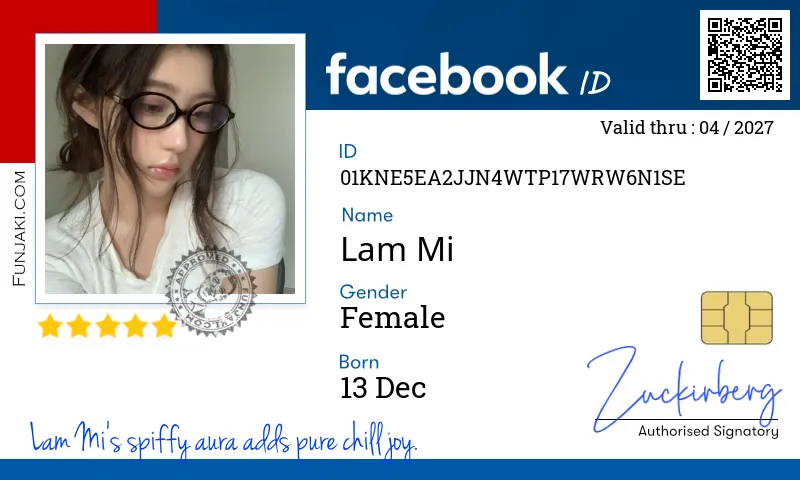Facebook ID Card