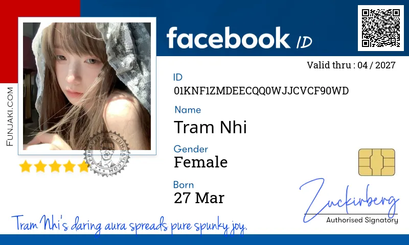 Facebook ID Card