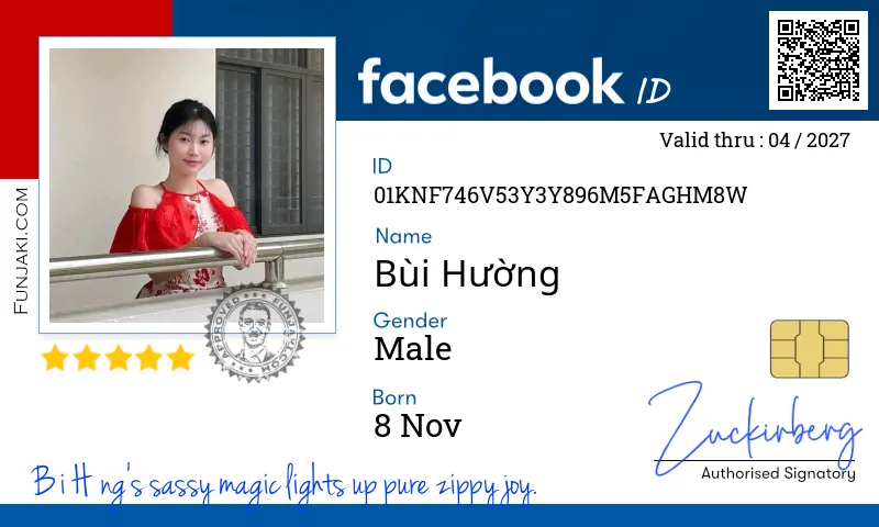 Facebook ID Card