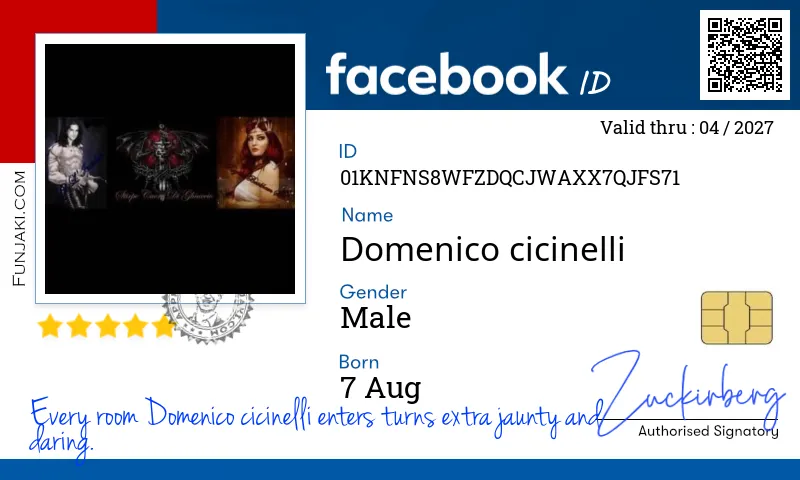 Facebook ID Card
