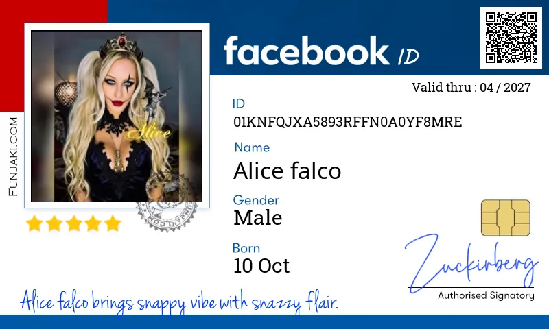 Facebook ID Card